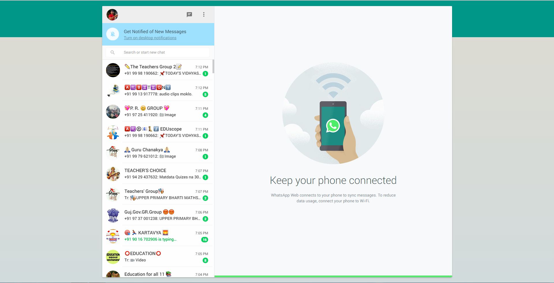 download photos from whatsapp web to pc